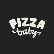 This is the restaurant logo for Pizza Baby East