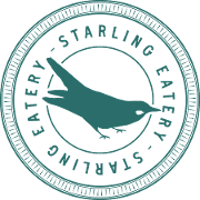 This is the restaurant logo for Starling