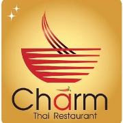This is the restaurant logo for Charm Thai Restaurant @ Silver Spring