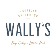 This is the restaurant logo for Wally's American Gastropub