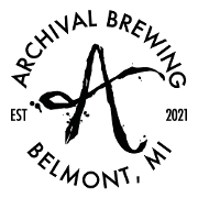 This is the restaurant logo for Archival Brewing