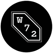 This is the restaurant logo for Warehouse 72 - Irvine