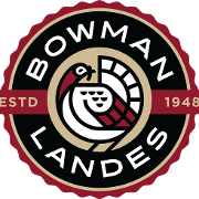 This is the restaurant logo for Bowman & Landes