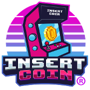 This is the restaurant logo for Insert Coin