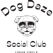 This is the restaurant logo for Dog Daze 