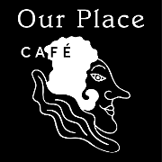 This is the restaurant logo for Our Place Cafe