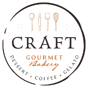 This is the restaurant logo for Craft Gourmet Bakery