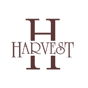 This is the restaurant logo for Harvest Restaurant & Bar