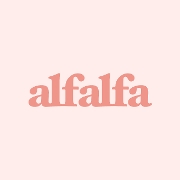 This is the restaurant logo for Alfalfa