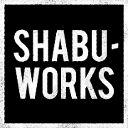 This is the restaurant logo for Shabu-Works