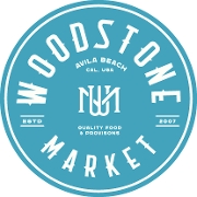 This is the restaurant logo for Woodstone Marketplace
