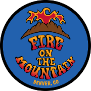 This is the restaurant logo for Fire on the Mountain