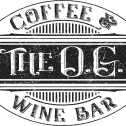 This is the restaurant logo for The O.G. Coffee & Wine Bar