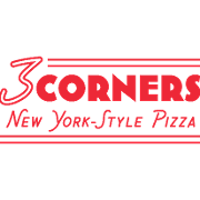 This is the restaurant logo for 3 Corners  Pizza / Florida Donut Co