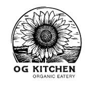 This is the restaurant logo for Organic Garden Cafe