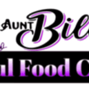 This is the restaurant logo for Aunt Bill's That's My Dog