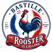 This is the restaurant logo for Bastille Brasserie & Bar
