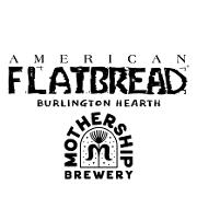 This is the restaurant logo for American Flatbread Burlington Hearth