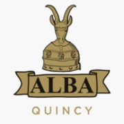 This is the restaurant logo for Alba Quincy