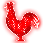 This is the restaurant logo for Houston TX Hot Chicken