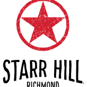 This is the restaurant logo for Starr Hill Beer Hall & Rooftop
