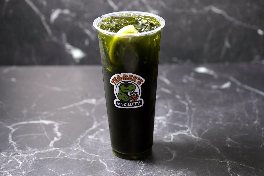 Photo of Dino Smash Lemon Green Thai Tea ๐๐น๐ญ๐ซ