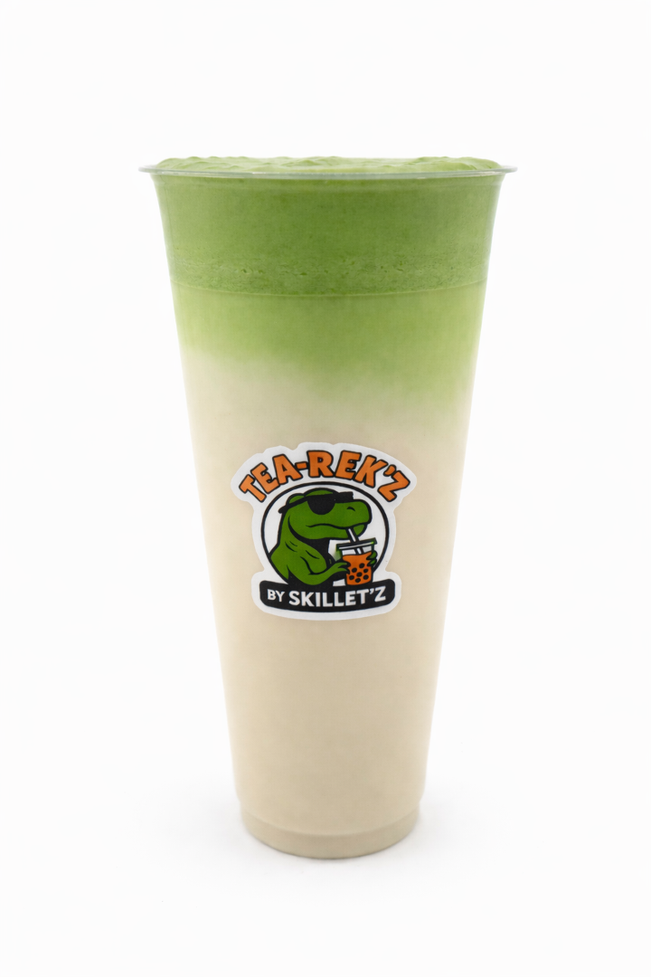 Photo of Jasmine Milk Tea with Matcha Cream