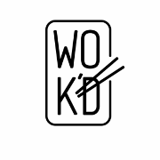 This is the restaurant logo for Wok'd