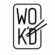 This is the restaurant logo for Wok'd