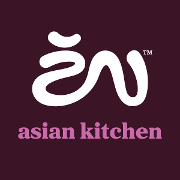 This is the restaurant logo for ăn: asian kitchen