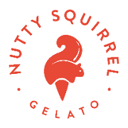 This is the restaurant logo for Nutty Squirrel Gelato - Magnolia