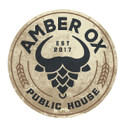 This is the restaurant logo for Amber Ox Public House