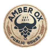 This is the restaurant logo for Amber Ox Public House