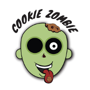 This is the restaurant logo for COOKIE ZOMBIE
