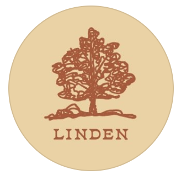 This is the restaurant logo for Linden Pizza