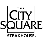 This is the restaurant logo for The City Square Steakhouse