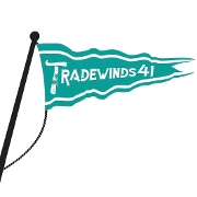This is the restaurant logo for Tradewinds 41