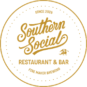 This is the restaurant logo for Southern Social by Fire Maker Brewing Griffin