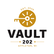 This is the restaurant logo for Vault 202 Brewery & Taproom - Appleton