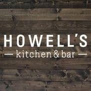 This is the restaurant logo for Howell's Kitchen and Bar