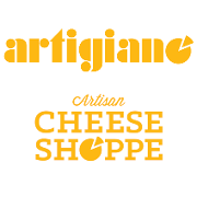 This is the restaurant logo for Artigiano Artisan Cheese Shoppe