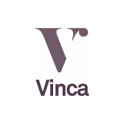 This is the restaurant logo for VINCA on Pearl