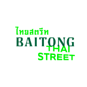 This is the restaurant logo for Bai Tong Thai Street Cafe