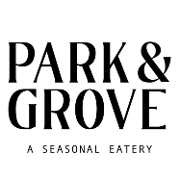 This is the restaurant logo for Park & Grove 