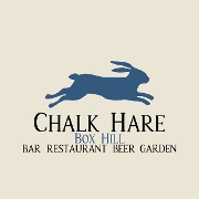 This is the restaurant logo for Chalk Hare