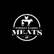 This is the restaurant logo for Whiskey Barrel Meats