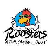 This is the restaurant logo for Roosters