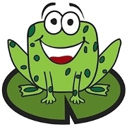 This is the restaurant logo for Froggy&rsquo;s Sandwiches