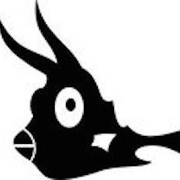 This is the restaurant logo for The Cowfish Sushi Burger Bar - Raleigh