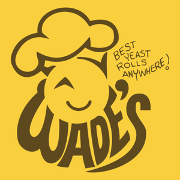 This is the restaurant logo for Wade's Restaurant